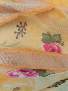 Floral Print saree - completely new