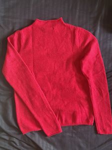 Women Fuchsia Solid Sustainable Pullover