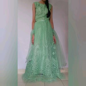 Mint Green Lehenga Choli