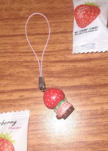 Sale!!! Hello Kitty Strawberry Phone Charm