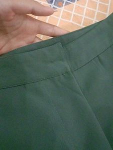 Olive Green korean Wide Leg Pants🍀