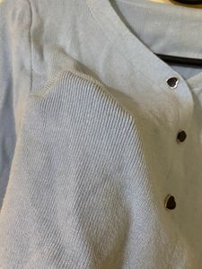 Blue Cardigan/Sweater