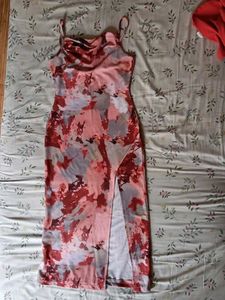 Stylish Print Slip Dress