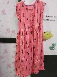 Pink Casual Dress