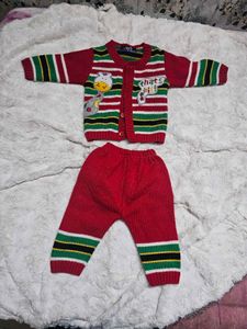 Cute Kids' Knit Outfit Set