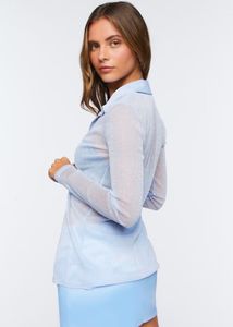Forever 21 Textured Shimmer Shirt