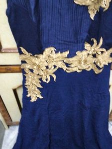 Beautiful Kurta With Golden Leggings