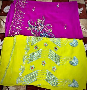 Two Unstitched Dress Materials