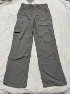Grey Cargo Pants adjustable