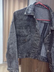 Acid Wash Denim Jacket