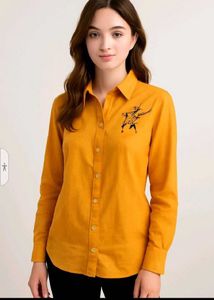 Mustard shirt🫶🏻💗