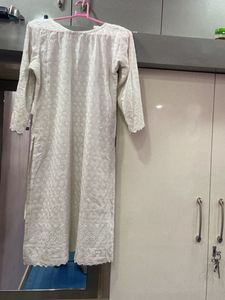 White Suit With Bottoms .