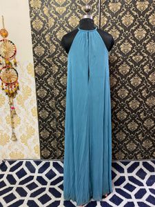 Beautiful Blue Gwon Has Belt Loops