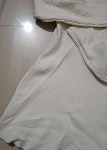 Ribbed Knit Turtleneck Top