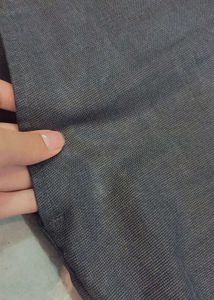 Grey Textured Pants