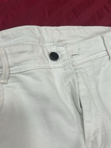 White Skinny High Waist Jeans