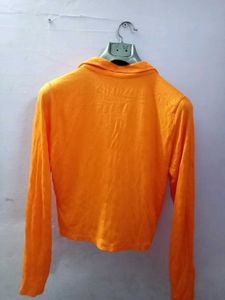 Orange Zudio Long Sleeve Shirt