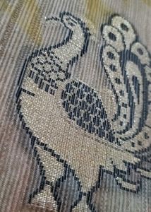 Peacock Print Saree
