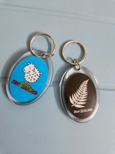 New Zealand Souvenir Keychains