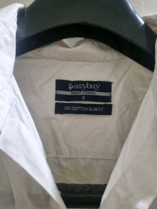 White Long Sleeve Mens Shirt
