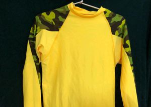 Yellow Long Sleeve T Shirt