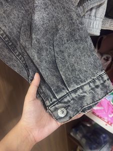 Acid Wash Denim Jacket