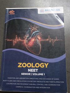 12 Th ZOOLOGY NEET Volumes 1&amp;2