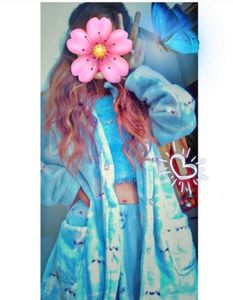 Blue Crop Top 🦋