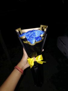 Blue Rose Bouquet