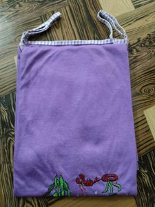 Cute Purple Dolphin Slip Dress