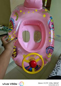 Baby Float with Steering Wheel
