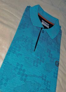Stylish Blue Polo T-Shirt