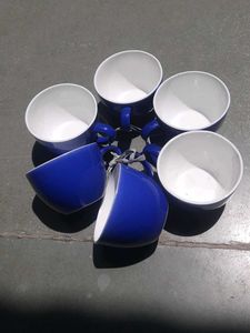 Blue Ceramic Cups