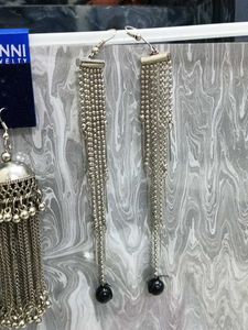 Two Pair Oxidizing Earring