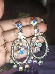 Dangling Crystal Earrings
