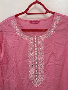 Beautiful Pink Kurti