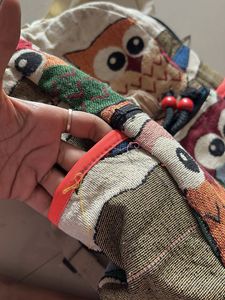 Owl Print Tapestry Backpack