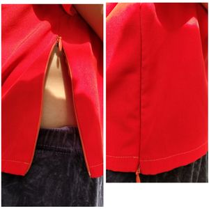 Shoulder Padded Women Top(Simple Elegance)