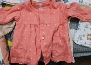 4 dress for baby girls 0 to 3 months - slightly us
