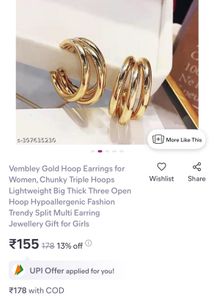 Set of THREE KOREAN EARRINGS🤩