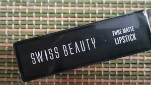 Swiss Beauty Pure Matte Lipstick 222 Hot Nude- New