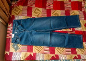 Dark Blue Denim Jeans