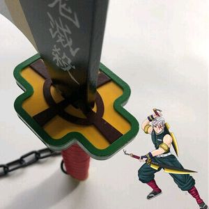 Tengen Uzui Sword 80cm Demon Slayer Anime Wooden