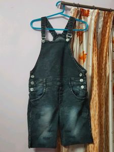 Likely New Denim Short Dungaree
