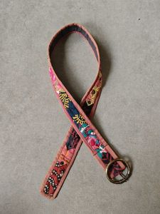 Patchwork Fabric Belt