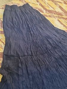 women cotton long skirt
