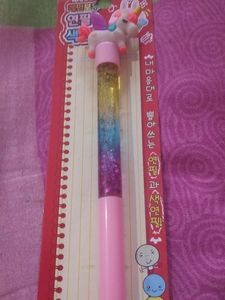 Unicorn Pens (2) 1. Lava Lamp 2.Torch Pen