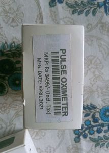 Pack Of 1 Pulse (Oximeter)