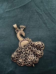 Vintage Peacock Pendant