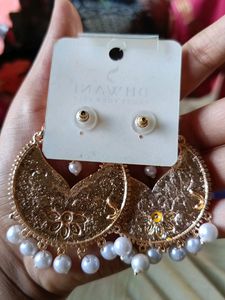 Yellow Chand Earrings